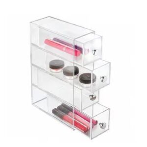 The Container Store Clear Acrylic Makeup Organizer